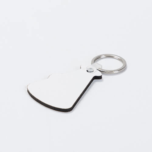 Double Sided Mdf Keychain For Sublimation Megaphone Gadgets Key