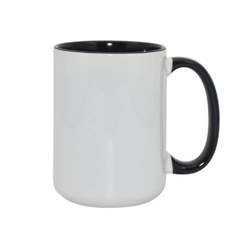 FUNNY mug MAX A+ 450 ml black  Sublimation Thermal Transfer