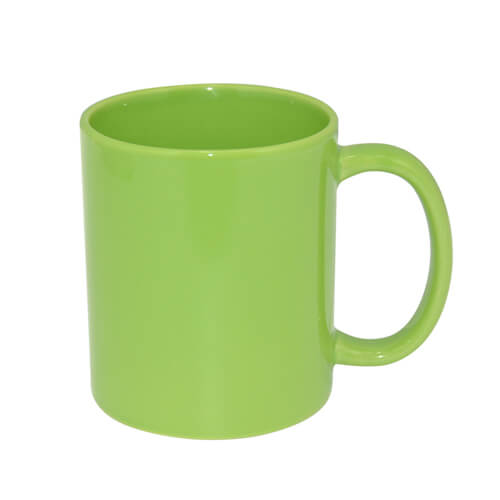 Mug Full Color - light green glossy for thermal transfer