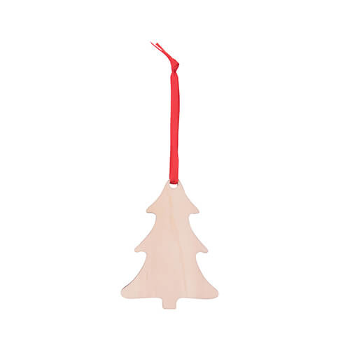 Pendentif sapin de Noël en bois pour sublimation Sapin de Noël Sapin