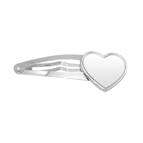 Heart shaped hair-clip Sublimation Thermal Transfer Heart | GADGETS \  JEWELLERY 