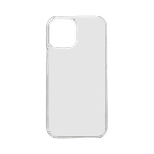 Funda de plástico transparente para iPhone 12 Pro para sublimación