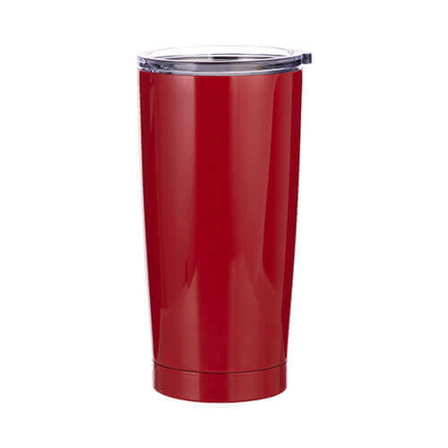 Vaso térmico 550 ml para sublimación - rojo Rojo