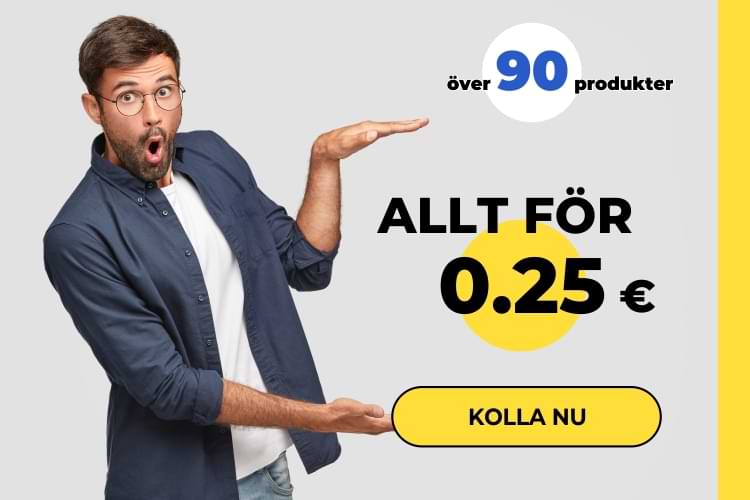 ALLT FÖR 0.25 EURO