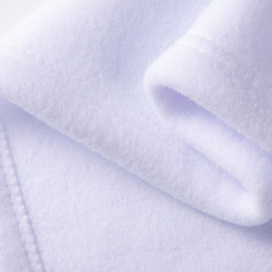 Fleece deken 203 x 152 cm voor sublimatie - wit