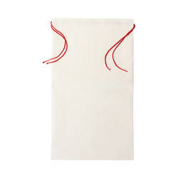Linnen tas 46 x 80 cm met rood touwtje voor sublimatie