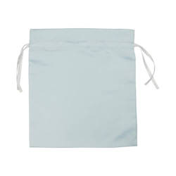 Satijnen tas 35 x 38 cm voor sublimatie - lichtblauw