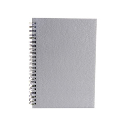 Spiraal A5 notitieboek met vilten omslag voor sublimatie