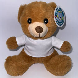 Teddybeer met T-shirt van 20 cm voor sublimatiedruk