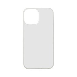 Transparante rubberen hoes voor iPhone 12 Pro Max voor sublimatie