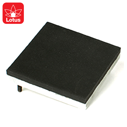 15 x 15 cm tafelblad voor Lotus semi-automatische persen, voor borstzakken