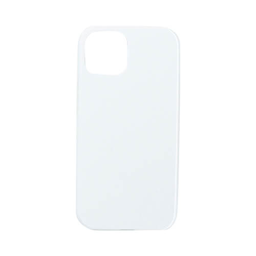 3D glanzend wit iPhone 14-hoesje voor sublimatie