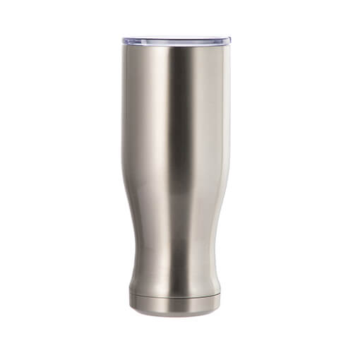 600 ml roestvrijstalen glas voor sublimatie - zilver