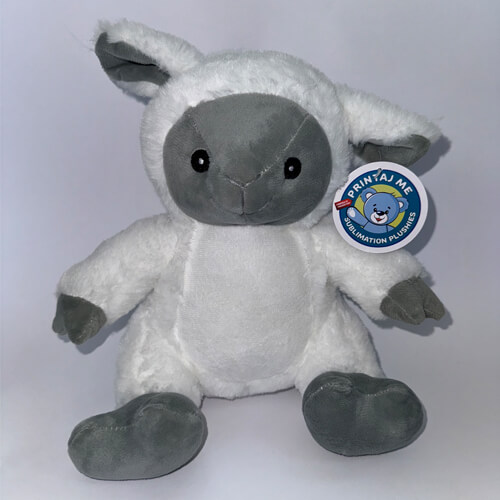 Schaap 25 cm voor sublimatiedruk