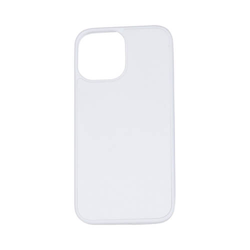 iPhone 12 Pro Max wit rubberen sublimatie hoesje