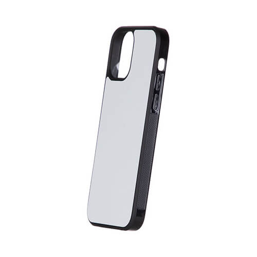 iPhone 12 Pro zwarte rubberen sublimatie case