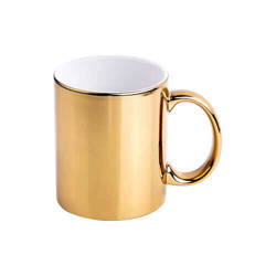 330 ml mug for sublimation printing - gold