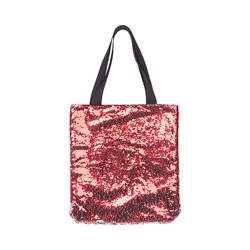 35 x 38 cm bag with red sequins for sublimation printing