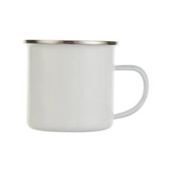 360 ml metal cup for sublimation printing - white