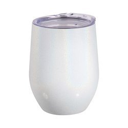 360 ml mulled wine mug for sublimation printing - iridescent white