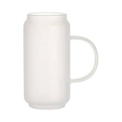 400 ml frosted glass with sublimation handle