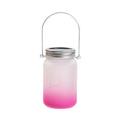 450 ml lantern with a metal handle - purple gradient