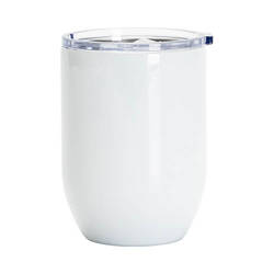 450 ml wine mug for sublimation - white