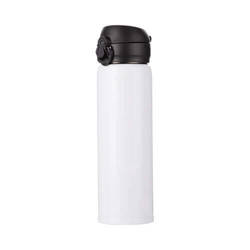 500 ml stainless steel thermos for sublimation printing - white