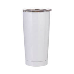 660 ml thermal tumbler for sublimation - white