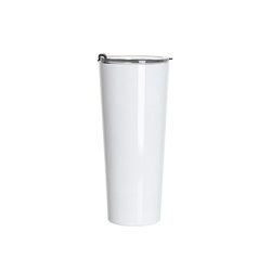 700 ml stainless steel tumbler for sublimation - white