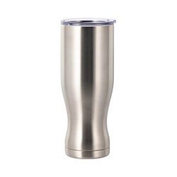 750 ml stainless steel glass for sublimation - silver