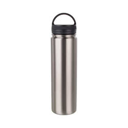 750 ml stainless steel thermos for sublimation - silver