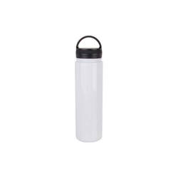 750 ml stainless steel thermos for sublimation - white
