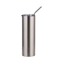 900 ml mug with a straw for sublimation - silver