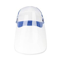 A cap for a visor for sublimation - blue