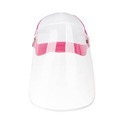 A cap for a visor for sublimation - dark pink
