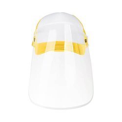 A cap for a visor for sublimation - yellow