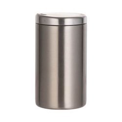 A mug without handle 400 ml made of stainless steel with a lid for sublimation - silver