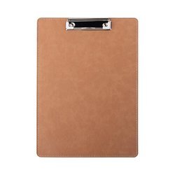 A4 leather clipboard for sublimation - brown