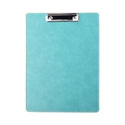 A4 leather clipboard for sublimation - green