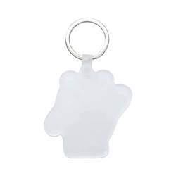 Acrylic keychain for sublimation keys - a puzzle