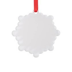 Acrylic pendant for sublimation - Snowflake