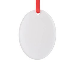 Acrylic pendant for sublimation - vertical oval
