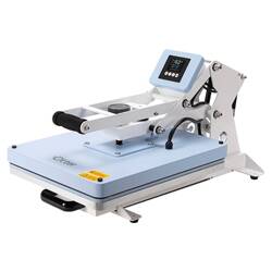 Automatic flat press with retractable tabletop 40 x 50 cm