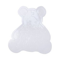Cardboard puzzle for sublimation - bear