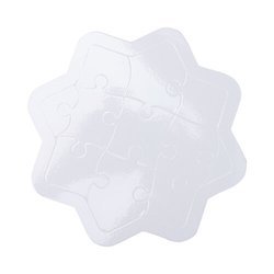 Cardboard puzzle for sublimation - octagon
