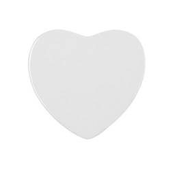 Ceramic magnet heart 6,8 x 6,5 cm Sublimation  Thermal Transfer