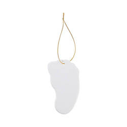 Ceramic pendant for sublimation - foot
