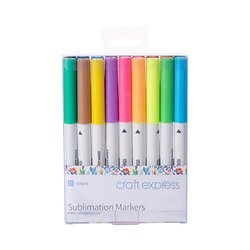 Craft Express Joy sublimation markers - 18 colors
