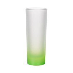 Frosted glass for sublimation 90 ml - green gradient